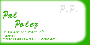 pal polcz business card